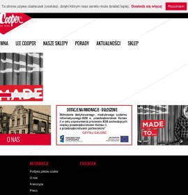 Lee Cooper – Fashion & clothing stores in Poland, Krosno