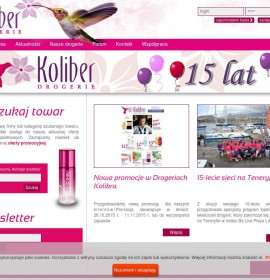 Drogeria Koliber – Drugstores & perfumeries in Poland, Myszków