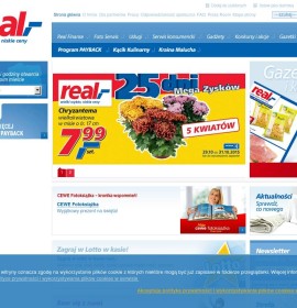 Real – Supermarkets & groceries in Poland, Szczecin
